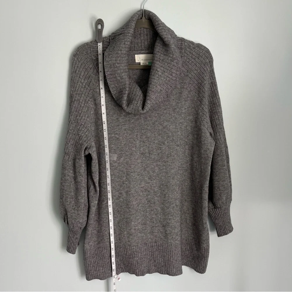 Anthropologie Heather Gray Cowl Neck Sweater
Size 1X - Picture 2 of 6
